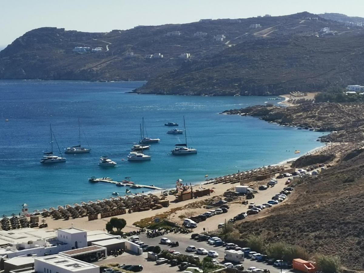 Villa Viktoria In Elia Beach, Mykonos Mykonos Town Экстерьер фото