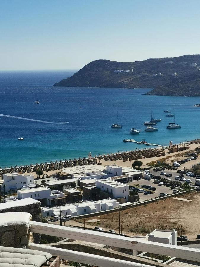Villa Viktoria In Elia Beach, Mykonos Mykonos Town Экстерьер фото